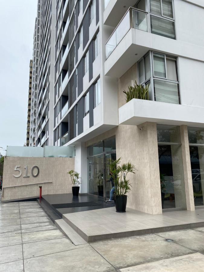 Hermoso Apartamento Con Piscina Miraflores- Canvas Lima Exterior foto