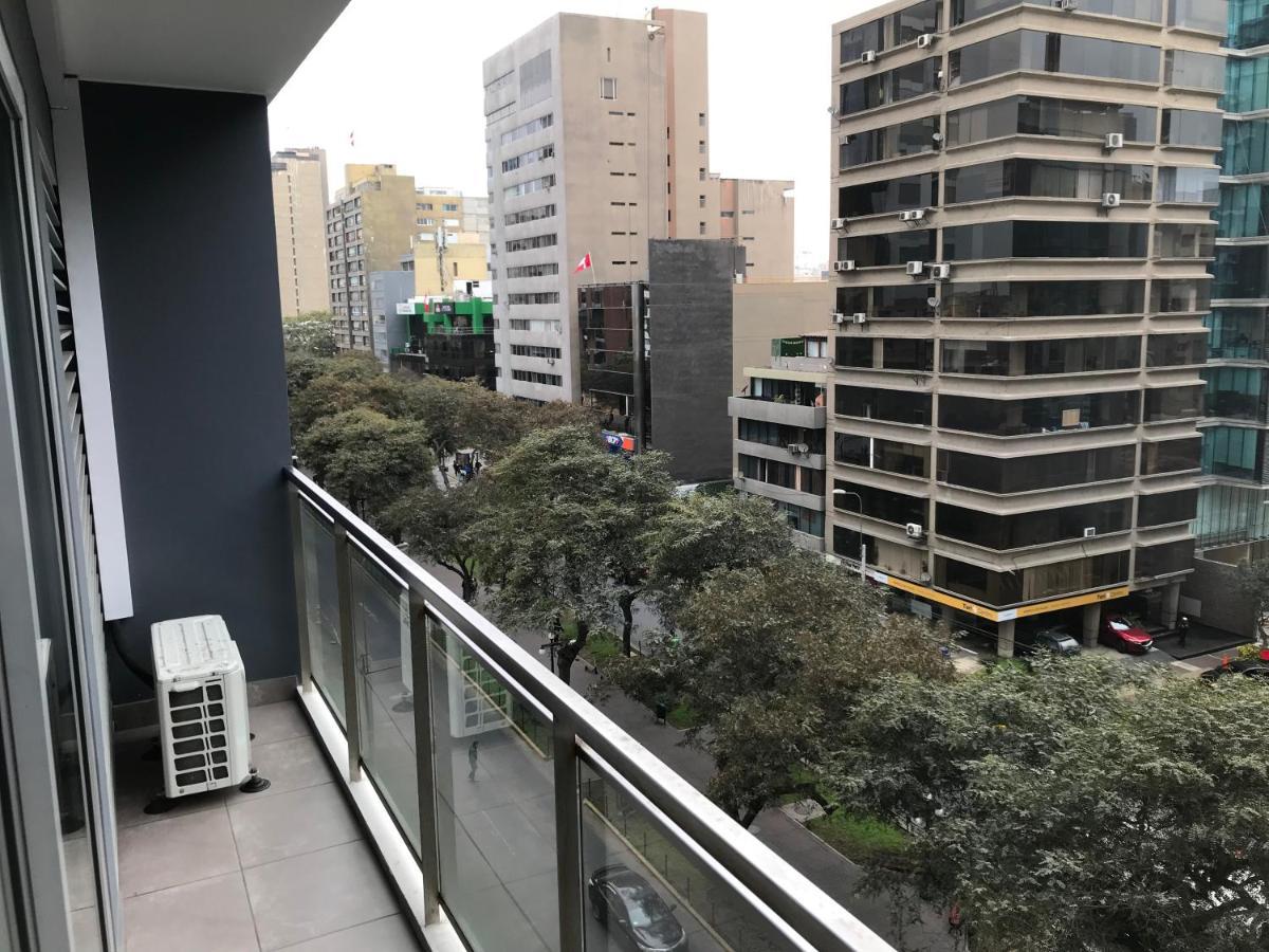 Hermoso Apartamento Con Piscina Miraflores- Canvas Lima Exterior foto