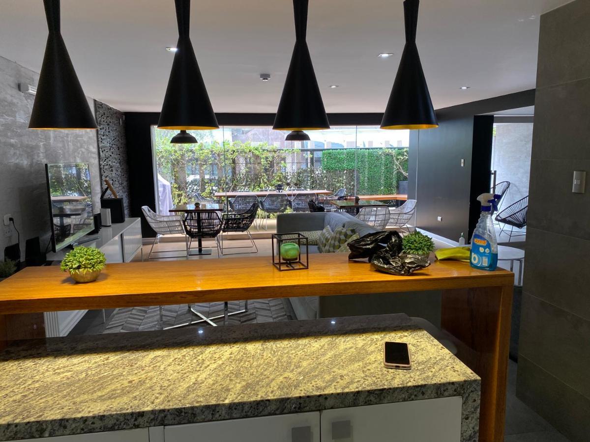 Hermoso Apartamento Con Piscina Miraflores- Canvas Lima Exterior foto
