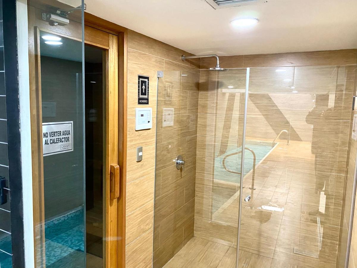Hermoso Apartamento Con Piscina Miraflores- Canvas Lima Exterior foto